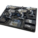 Powertool set Stahlgruppe, 9PCS